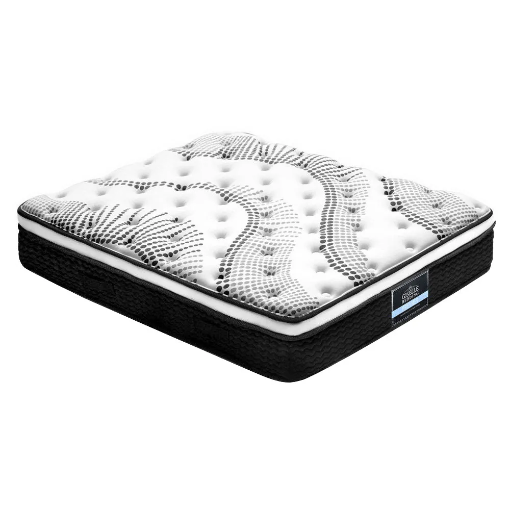 Pluto Bed & Mattress Package - Charcoal Double