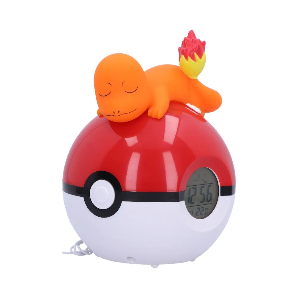 Pokémon Charmander Light-Up FM Alarm Clock