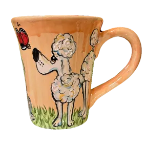 Poodle Butterfly Mug