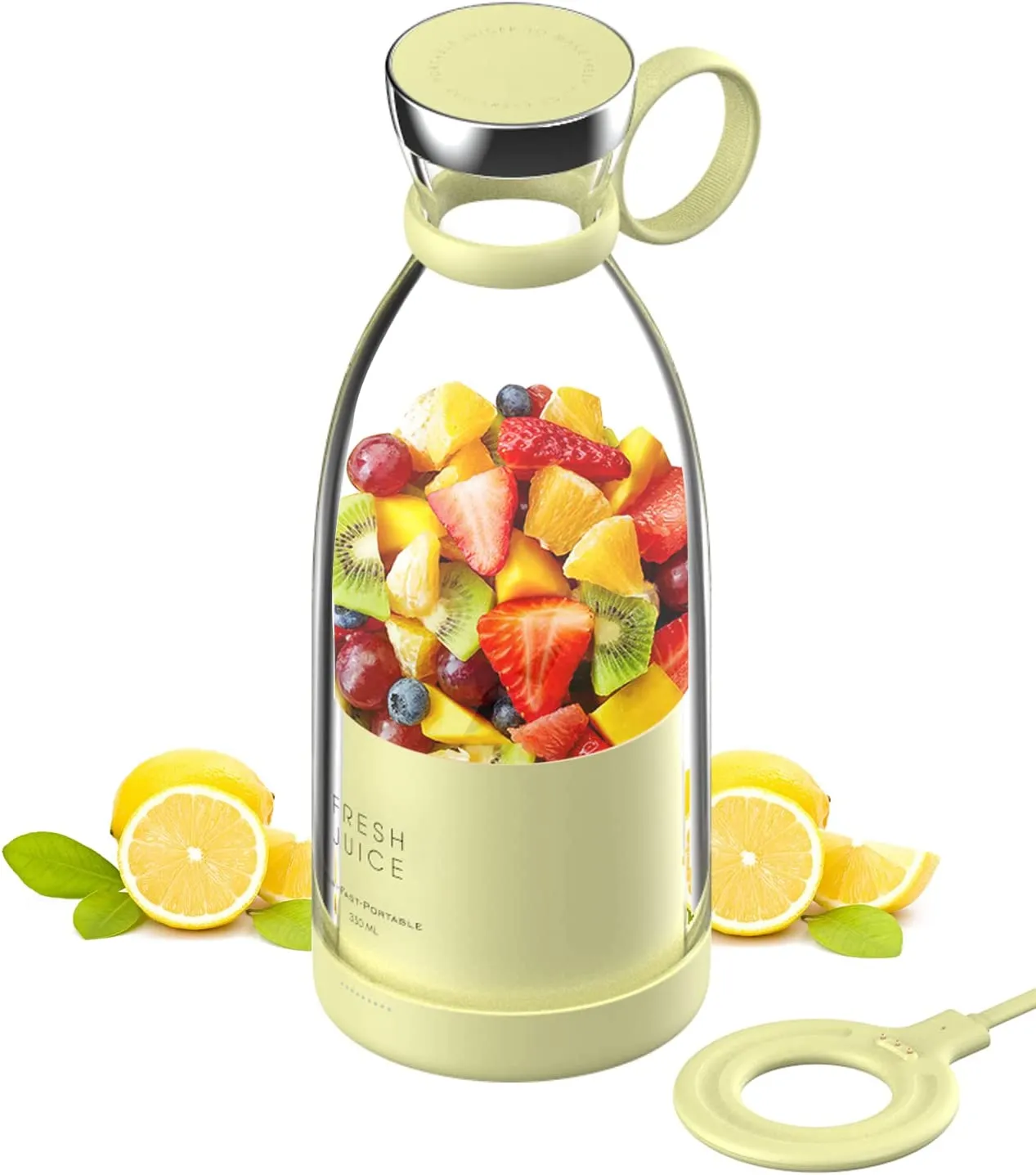 Portable Blender Mini Mixer Electric Juicer Machine Fresh Juice Blender Smoothie Maker Blender Cup Juice Fruit Extractors