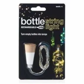 Rechargeable Bottle String Light