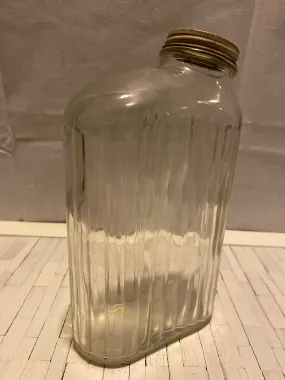 Refrigerador Glass Juice Bottle Jar with lid