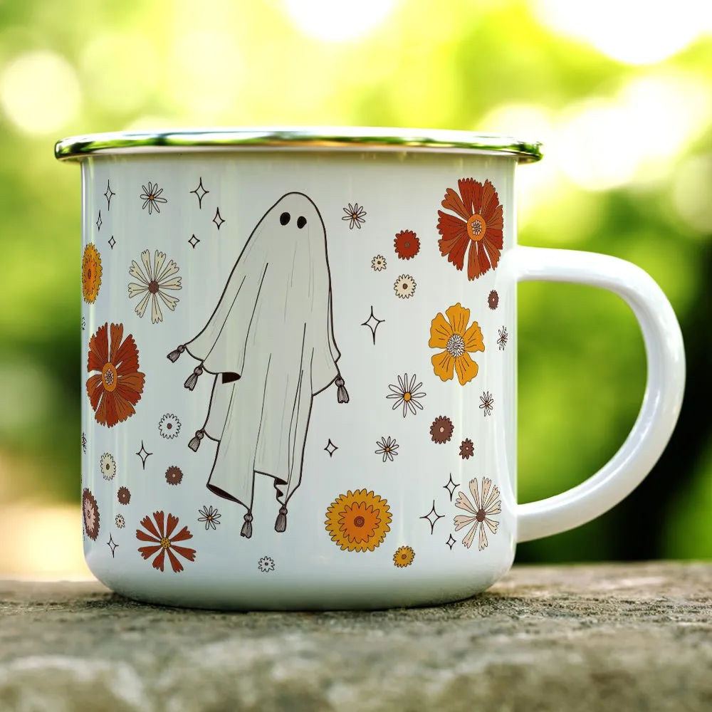 Retro Ghost Camp Mug