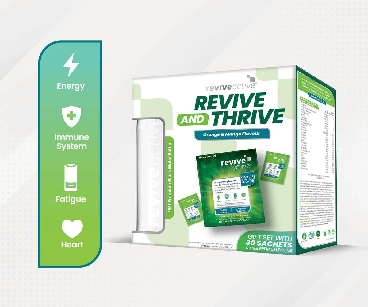 Revive & Thrive Orange and Mango Flavour