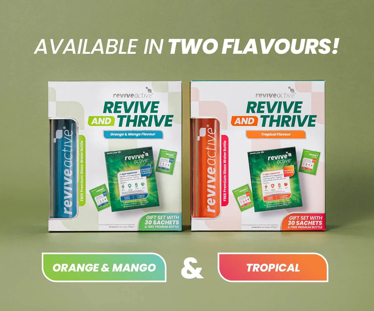 Revive & Thrive Orange and Mango Flavour