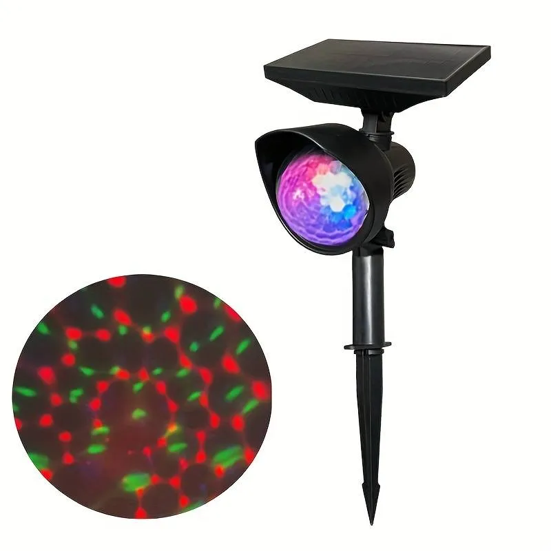 RGB Solar Rotating Projector Ball #4441