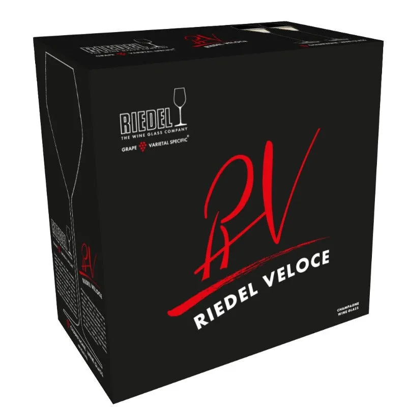 Riedel Veloce Champagne Wine Glasses (Pair)