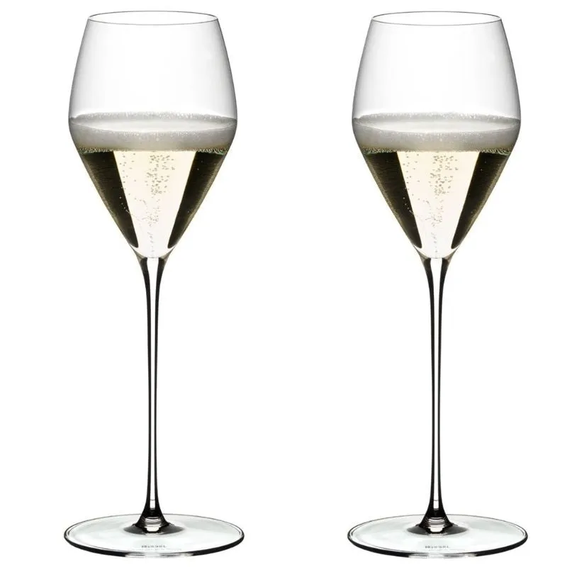 Riedel Veloce Champagne Wine Glasses (Pair)