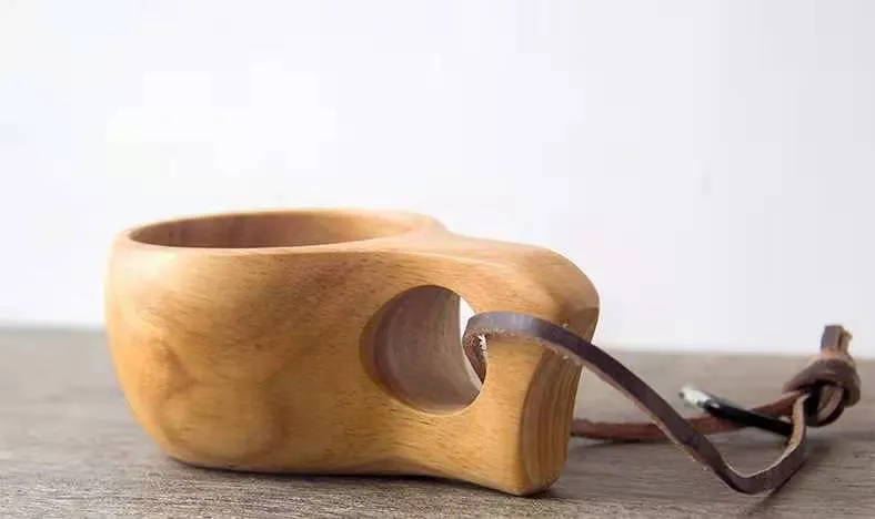 Rubberwood Tea & Coffee Mug