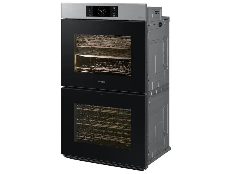 Samsung NV51CG700DSRAA Bespoke 30" Stainless Steel Double Wall Oven with AI Pro Cooking™ Camera