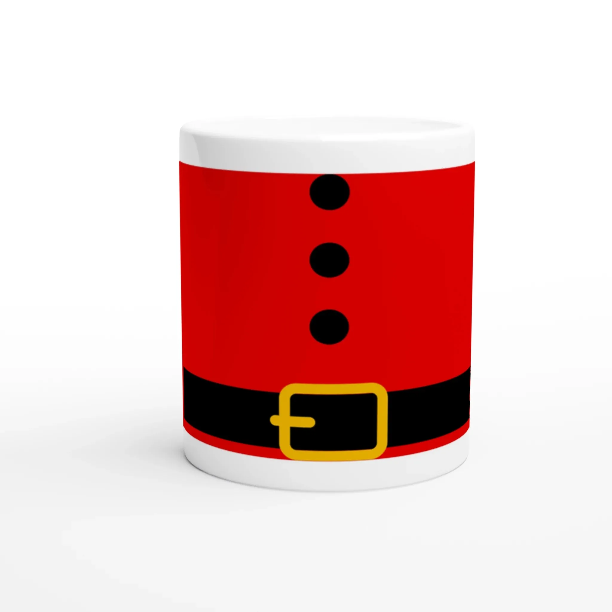 Santa Belt Christmas Mug