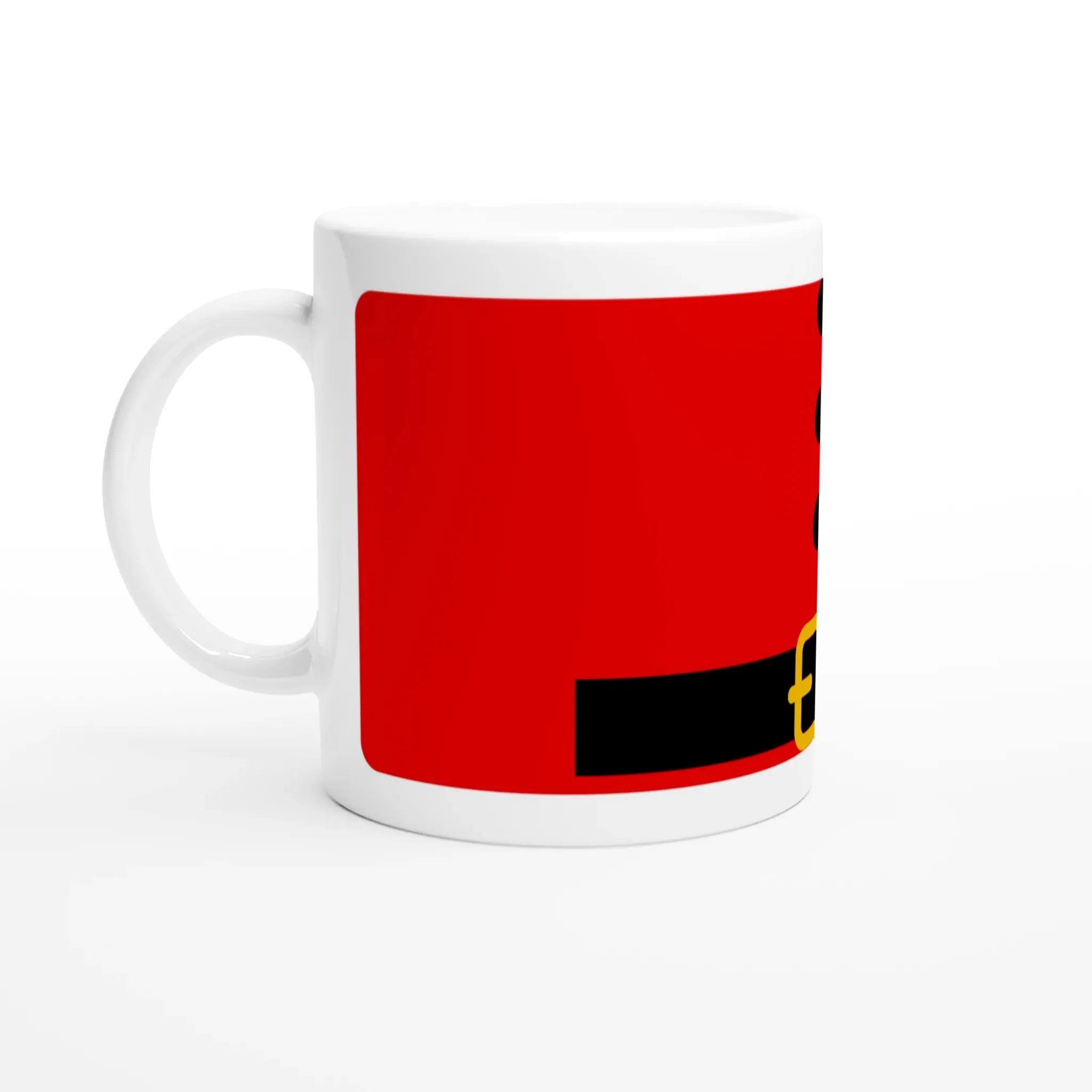 Santa Belt Christmas Mug