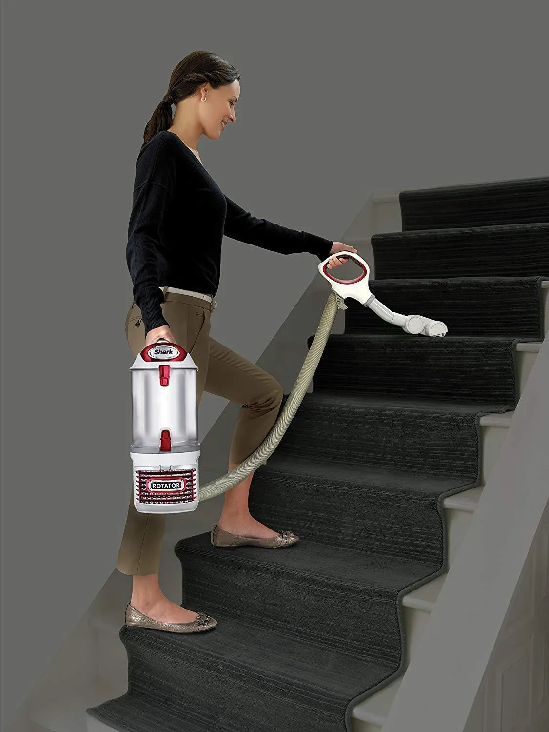 Shark Rotator Professional Upright Corded Bagless Vacuum For Carpet And Hard Floor With Lift-Away Hand Vacuum