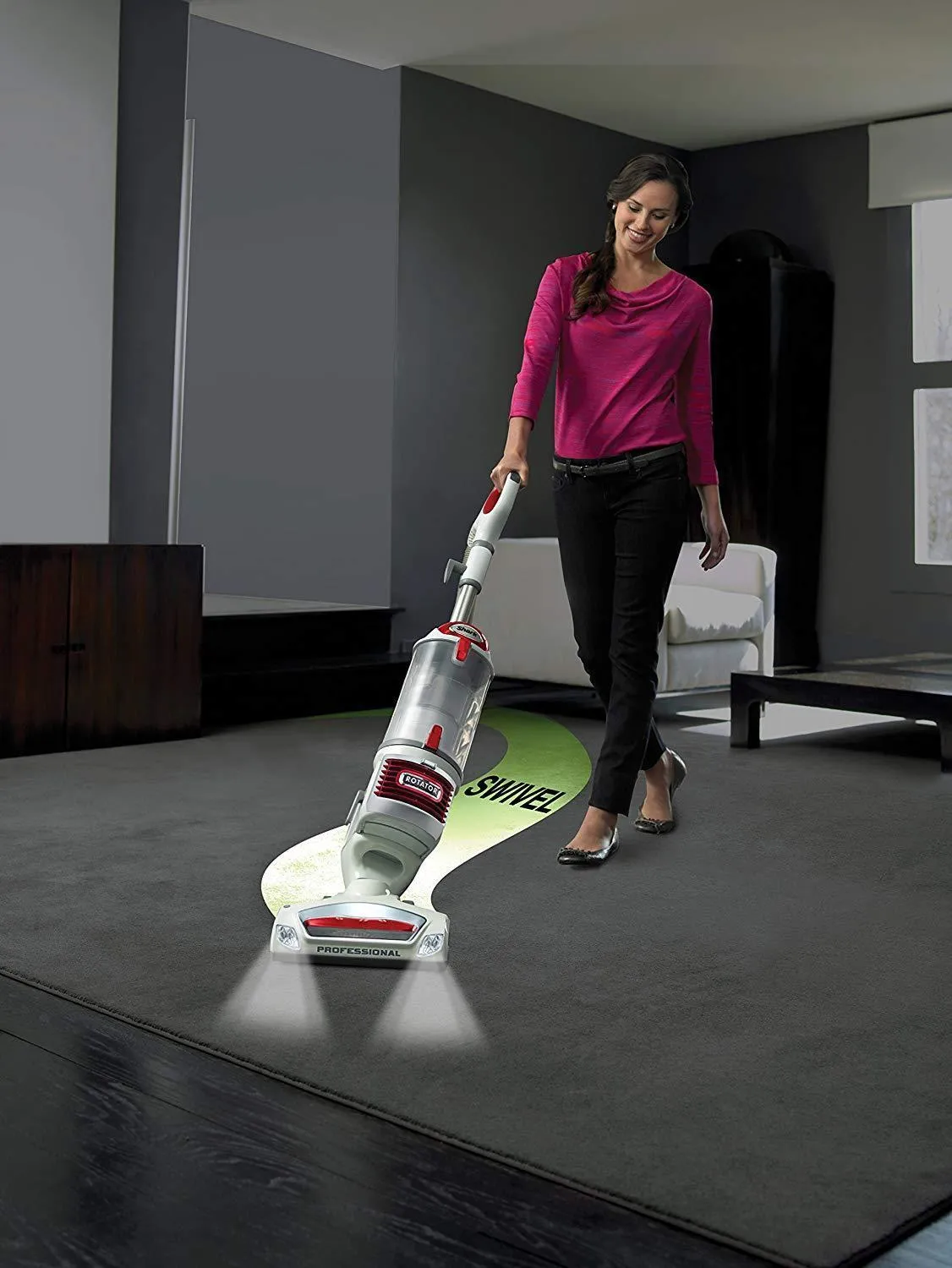 Shark Rotator Professional Upright Corded Bagless Vacuum For Carpet And Hard Floor With Lift-Away Hand Vacuum