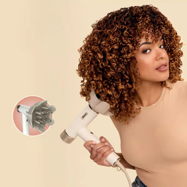 Shark SpeedStyle 3-in-1 Hair Dryer for Curly & Coily Hair - Silk | HD332UK