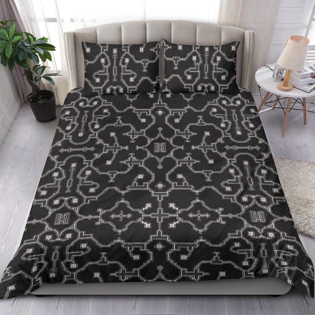 Shipibo Conibo - Black | Bedding Set | Mandalazed