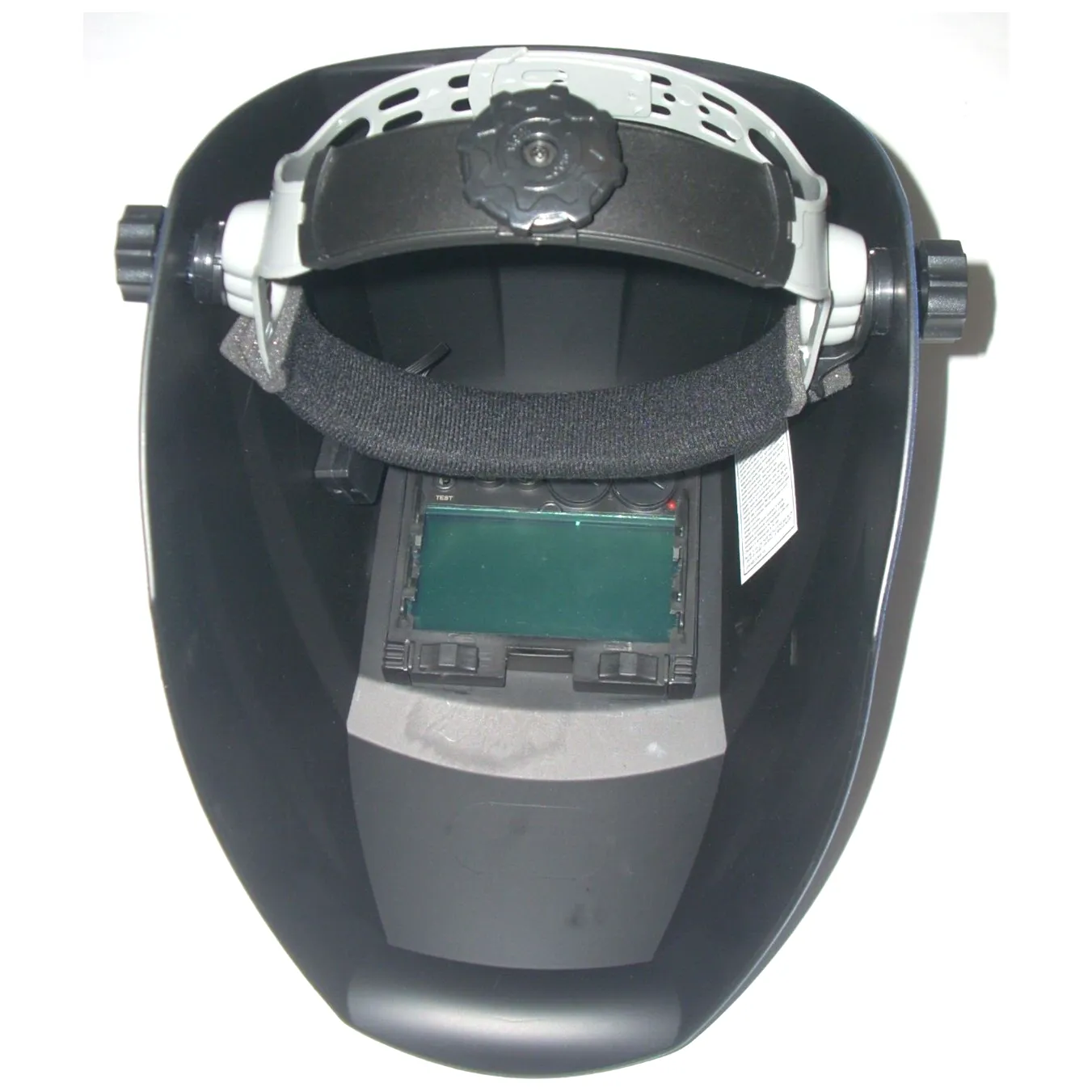 Silver Flames Welding Helmet Auto Darkening Adj Shade 9-13 Solar w 2 Extra Lens