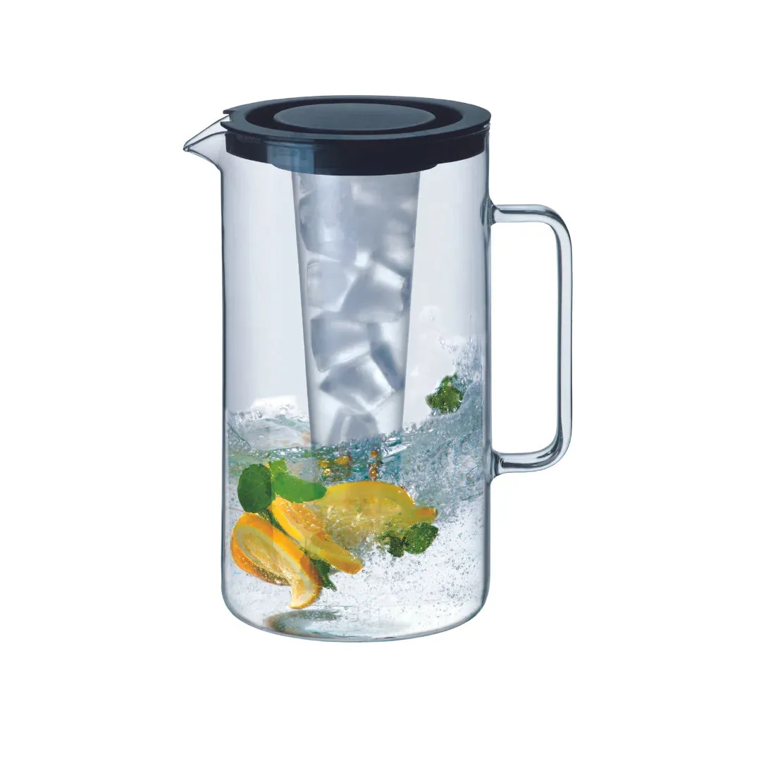 Simax Glass Borosilicate Water Pitcher 2.5L with Ice-Insert