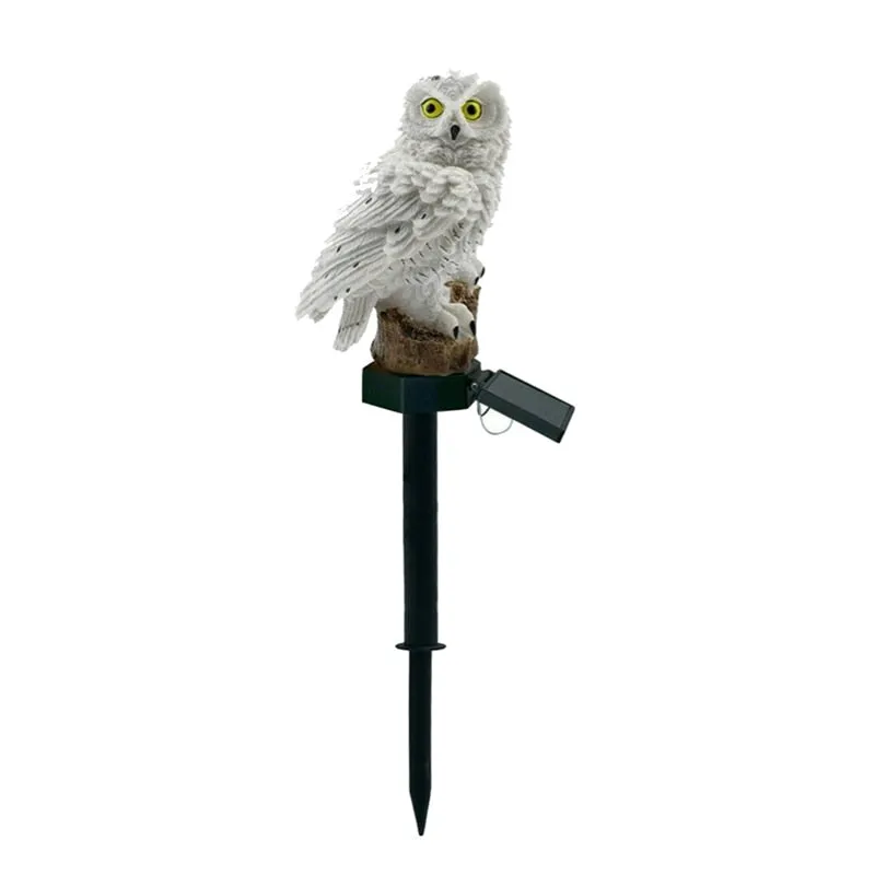 Solar Light for The Garden Panda Owl Lamp Outdoor Solar Lamp Waterproof Garden Lawn Stake Light Yard for Home Courtyard Decor