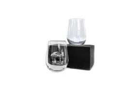 Stemless Wine Glass Duo