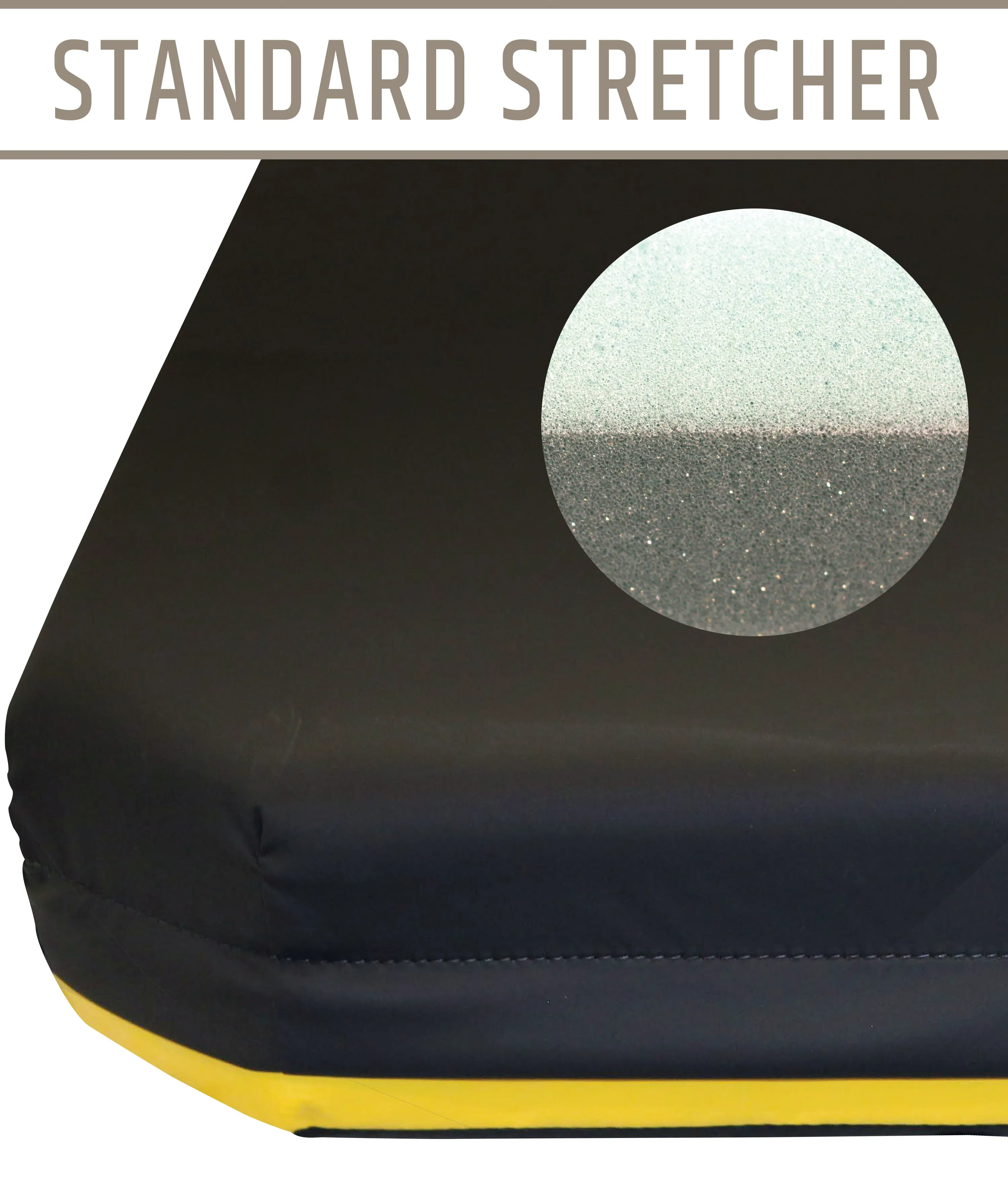 Stryker Trauma 1020 - 4" Standard Stretcher Pad with Color Identifier (26"w)