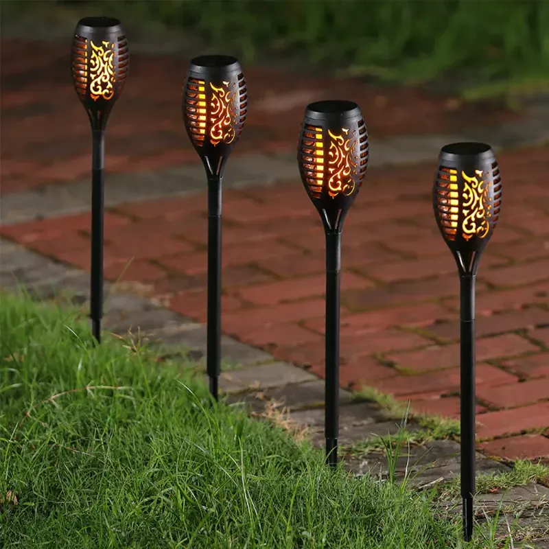 Sunfire Solar Torch Lamp Garden