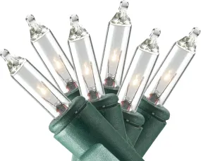 Sylvania V4050-49 Light Set, Christmas, 120 V, 20.4 W, 50-Lamp, Incandescent Lamp, Clear Lamp, 11.54 ft L :EA: QUANTITY: 12