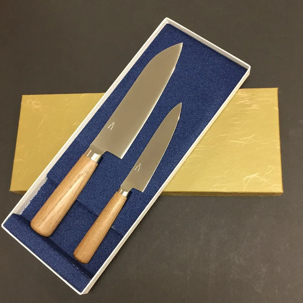 TADAFUSA SANTOKU & PETTY KNIFE SET