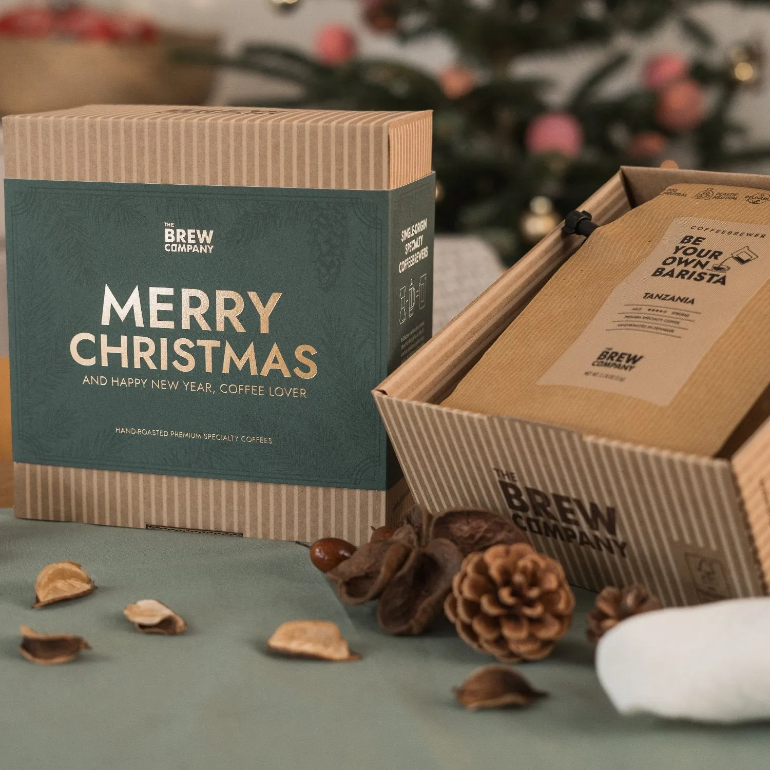 The Brew Company Premium Speciality Coffee Christmas Gift Box