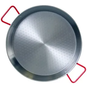 Traditional Polished Steel Paella Pan