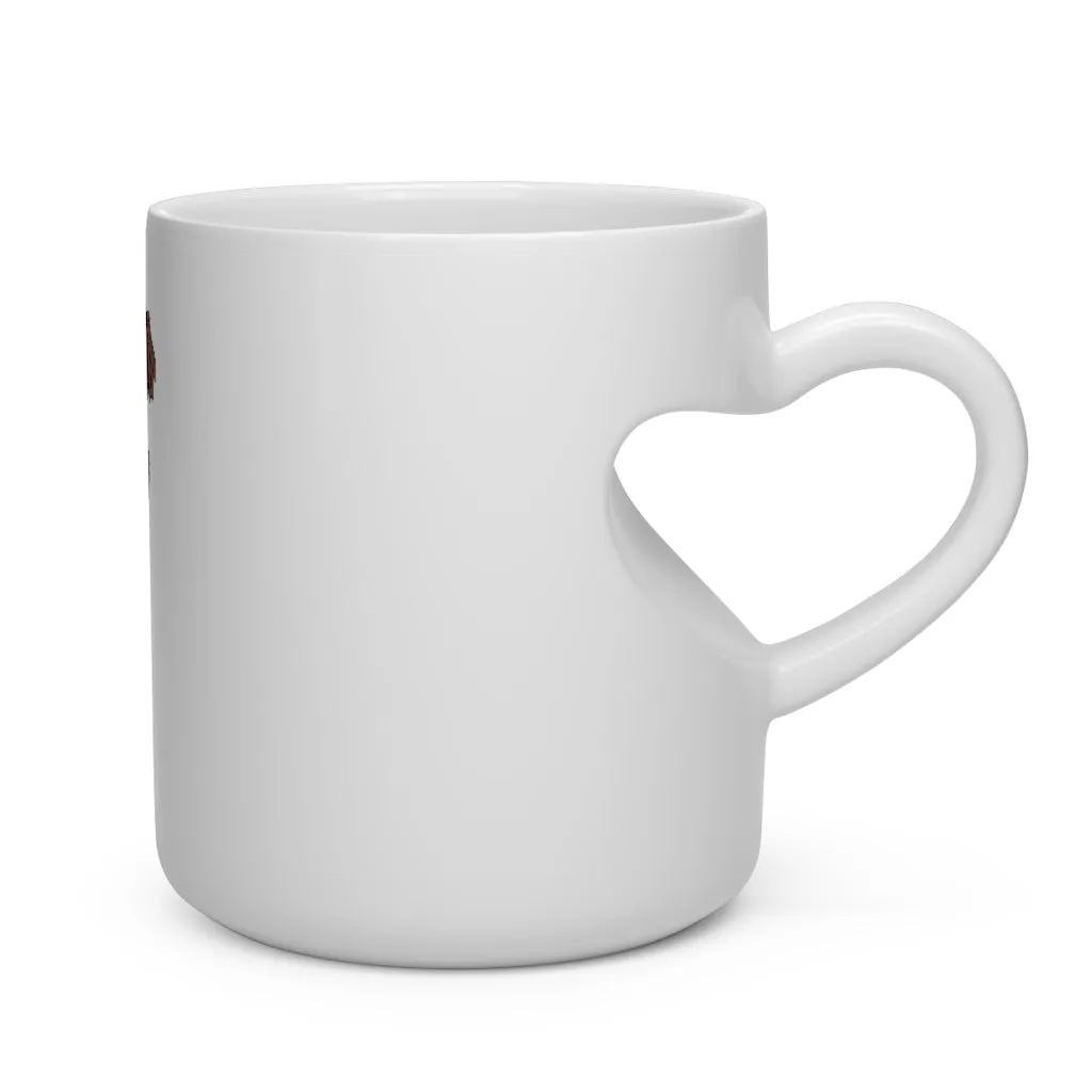 Tree Heart Shape Mug