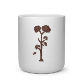 Tree Heart Shape Mug