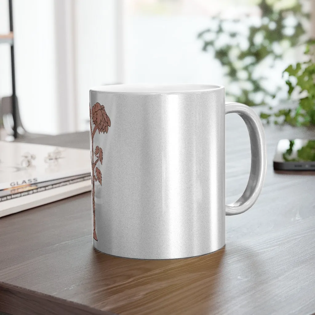 Tree Metallic Mug (Silver / Gold)