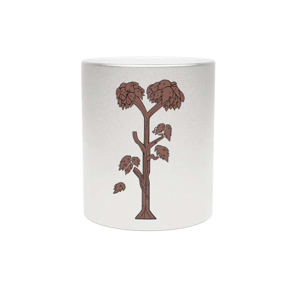 Tree Metallic Mug (Silver / Gold)