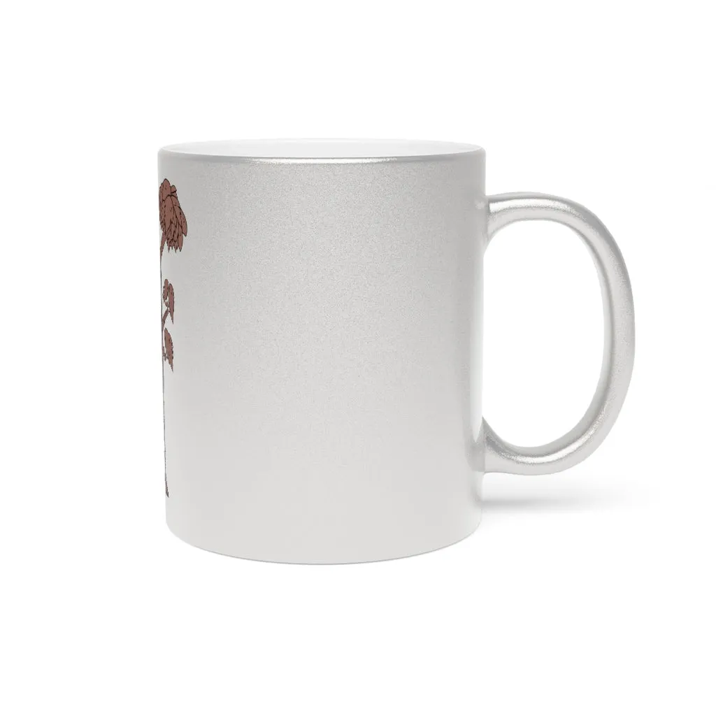 Tree Metallic Mug (Silver / Gold)