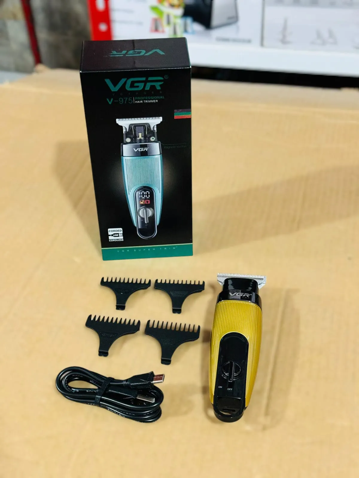 VGR Professional Hair Trimmer V-975