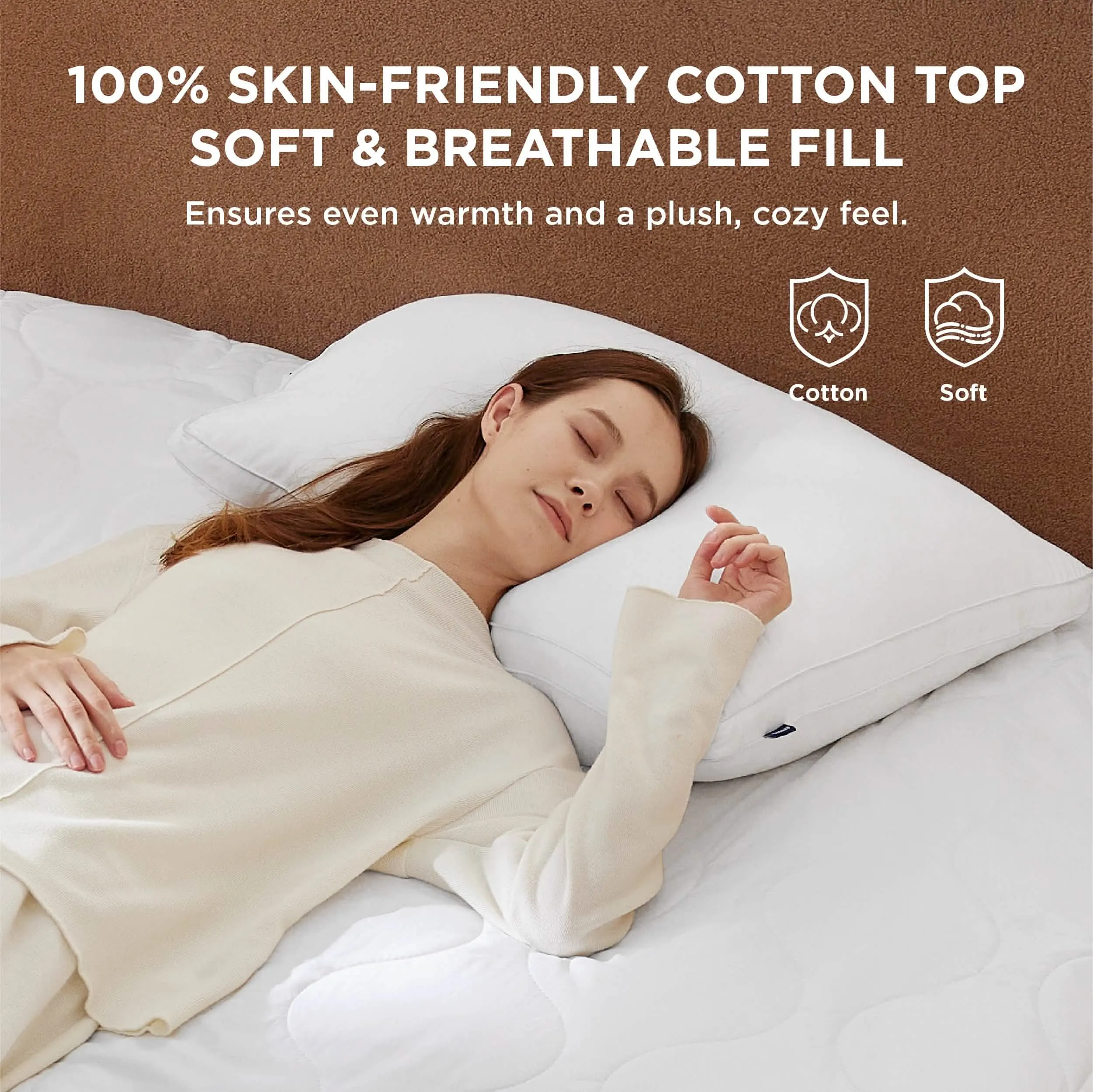 Waterproof Cotton Heated Mattress Pad