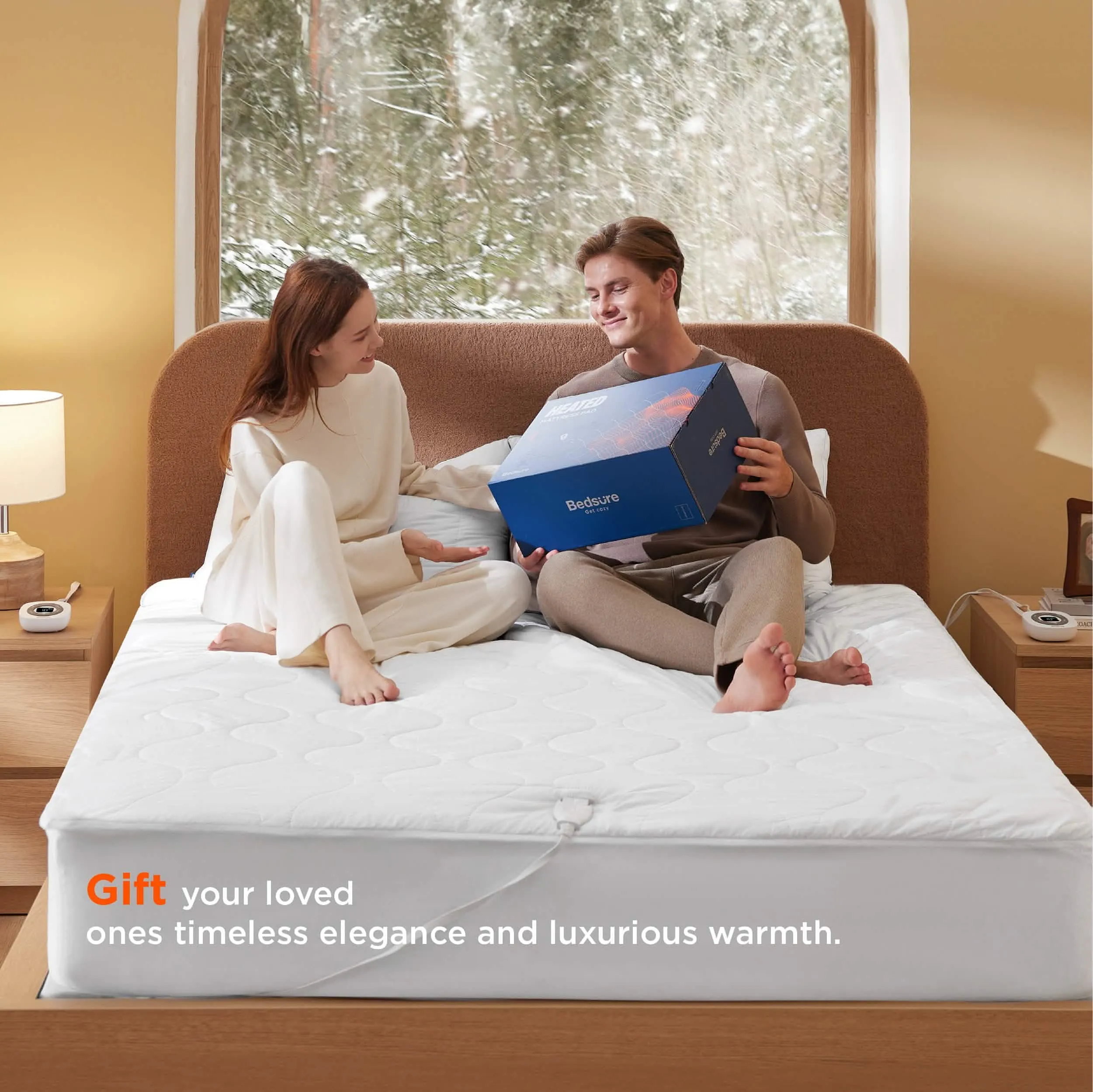 Waterproof Cotton Heated Mattress Pad