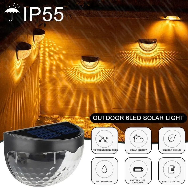 Waterproof Outdoor LED Solar Light Lamp for Garden Decoration Outdoor Landscape Lighting Lawn Path Lights for Patio Yard Home