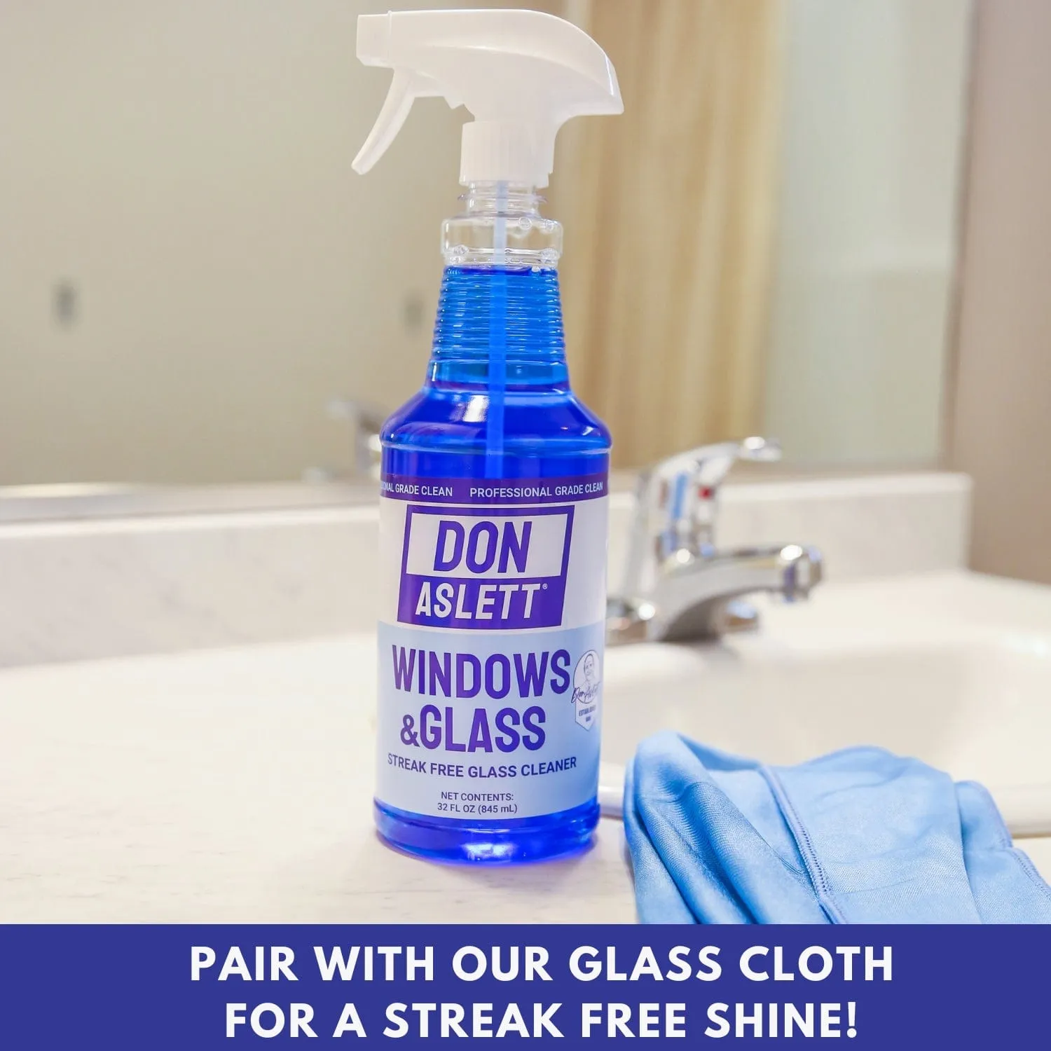 Window & Glass Cleaner - 2 Pack