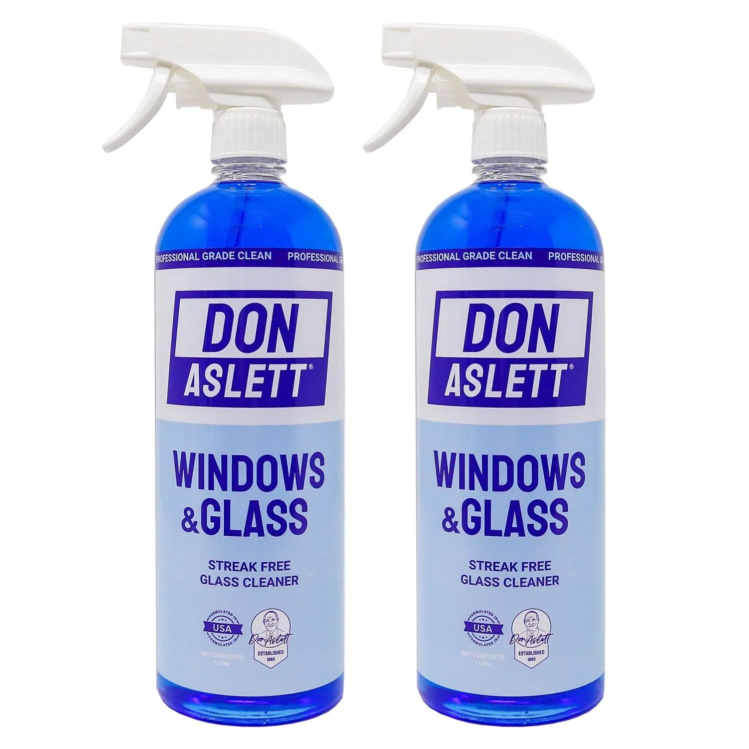 Window & Glass Cleaner - 2 Pack